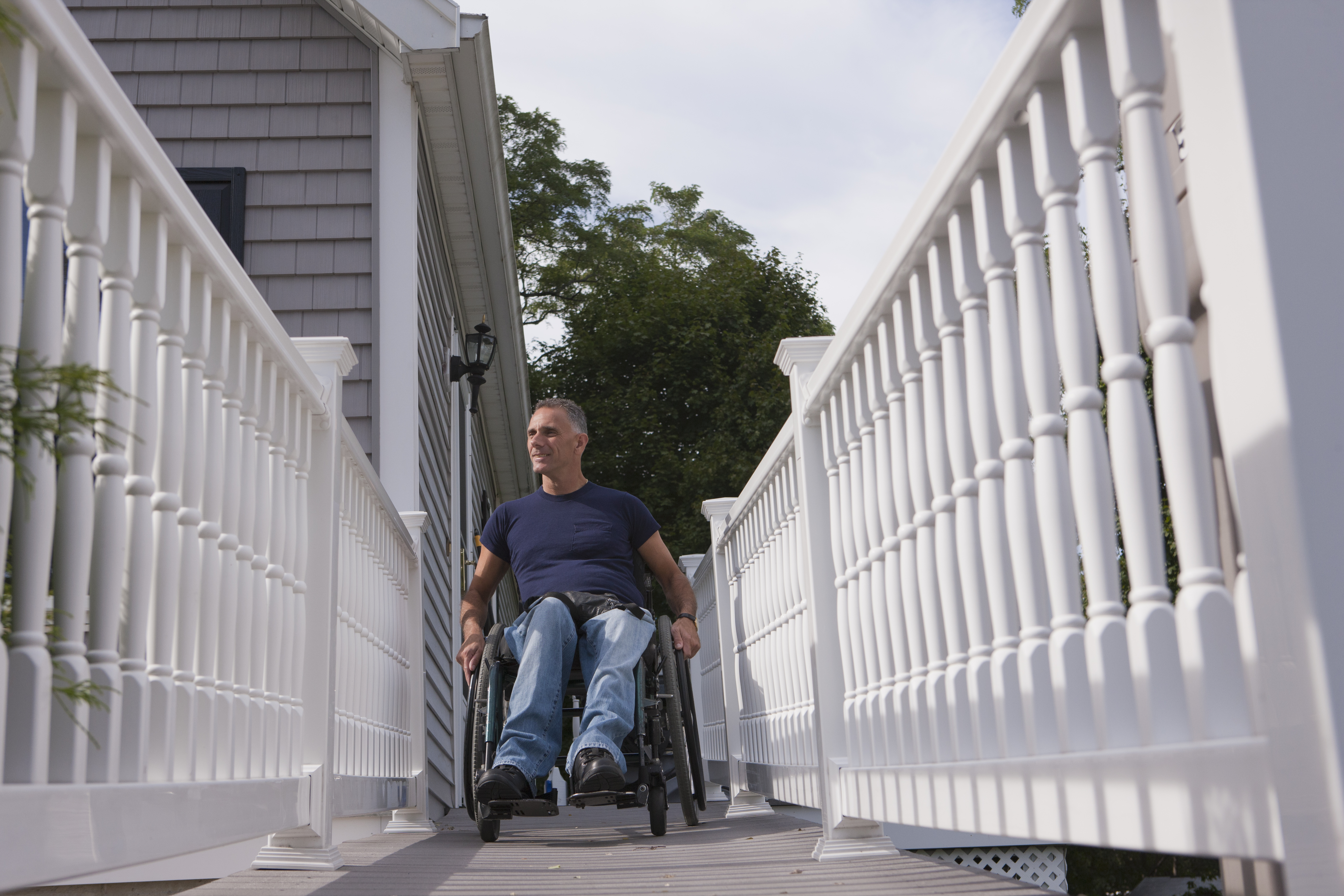 Wheelchair ramp